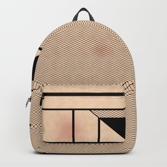 Fishnet backpack hot sale