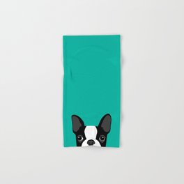 Boston Terrier Hand Bath Towels For Any Bathroom Decor Society6