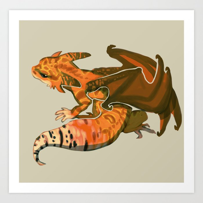 Leopard gecko dragon clearance