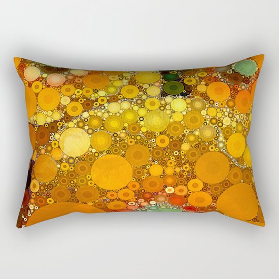 Sunset Poppies Rectangular Pillow