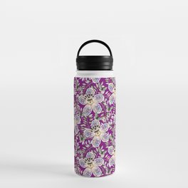 Fantasy Flower 1 Purple Water Bottle