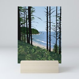 Oswald West State Park Oregon Coast Mini Art Print