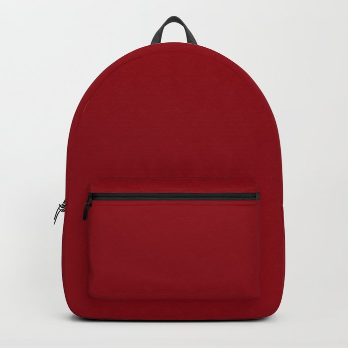 Crimson Red Backpack