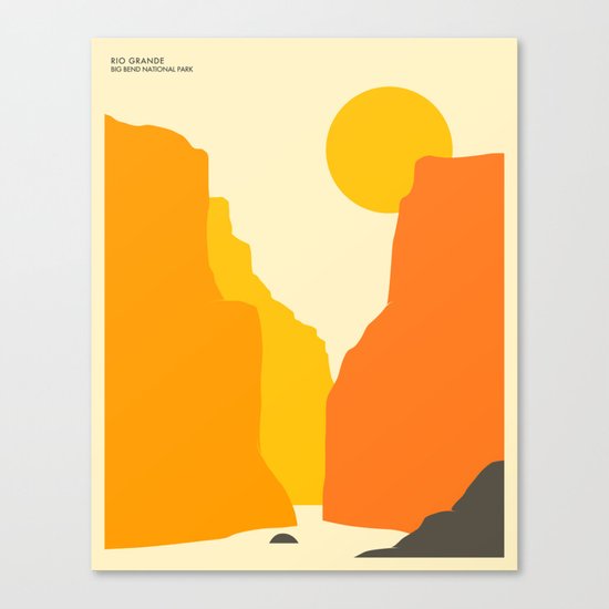 BIG BEND NATIONAL PARK Canvas Print