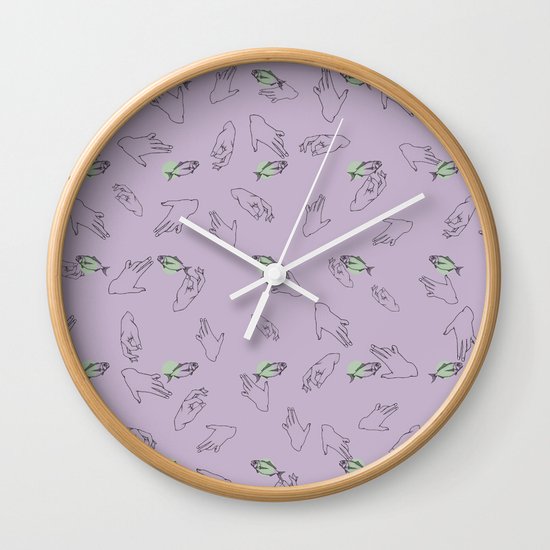 Catch em Wall Clock