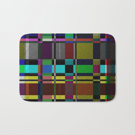 Retro Patchwork Bath Mat