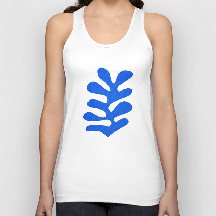 Chathams Blue: Wild Leaf | Matisse Foliage Paper Cutouts 02 Tank Top