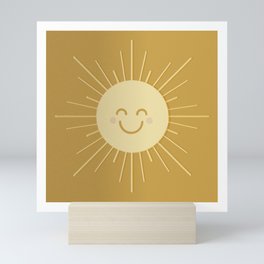 Here Comes the Sun Mini Art Print