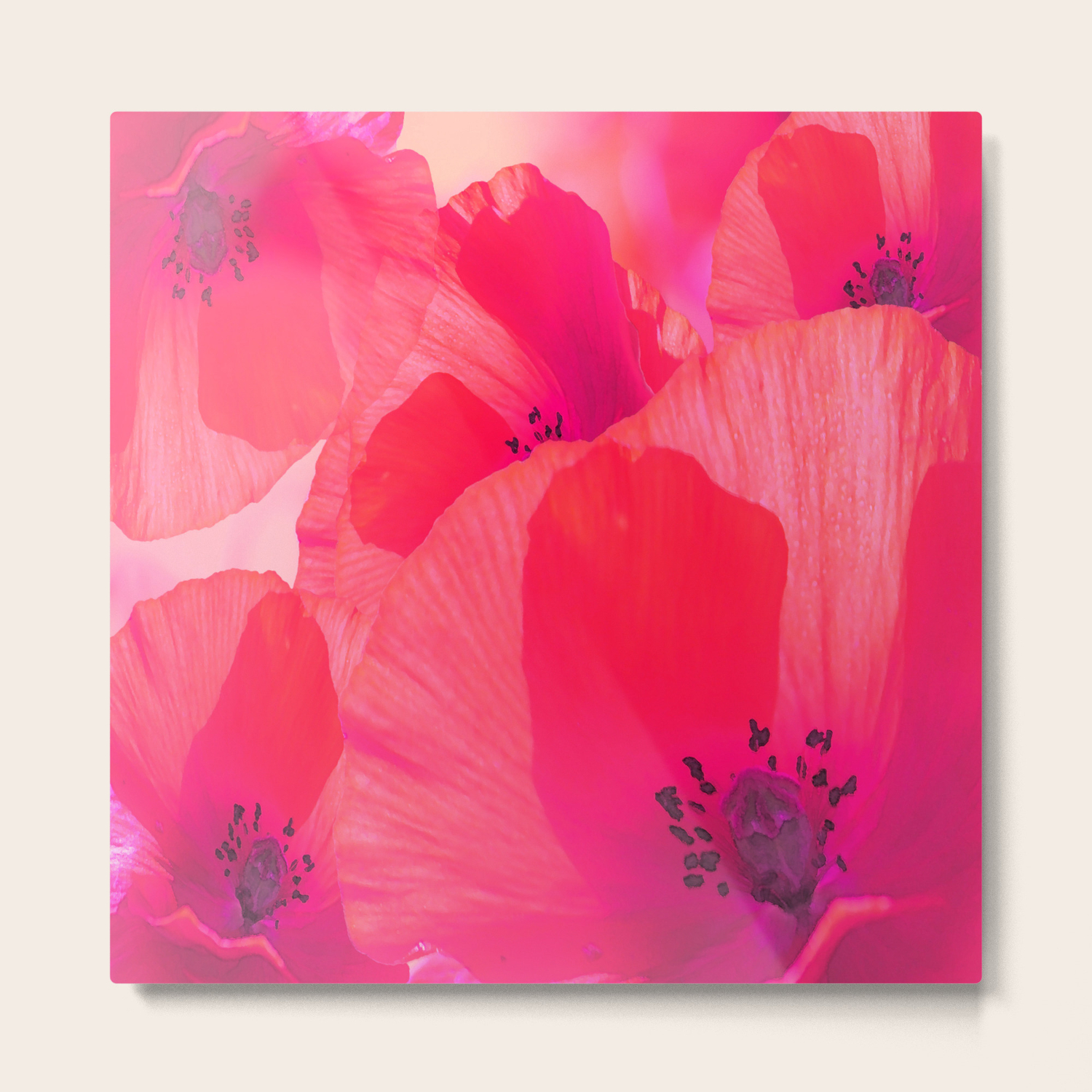 Red Poppies Decor Society6 Buyart Metal Print By Pivivikstrm Society6