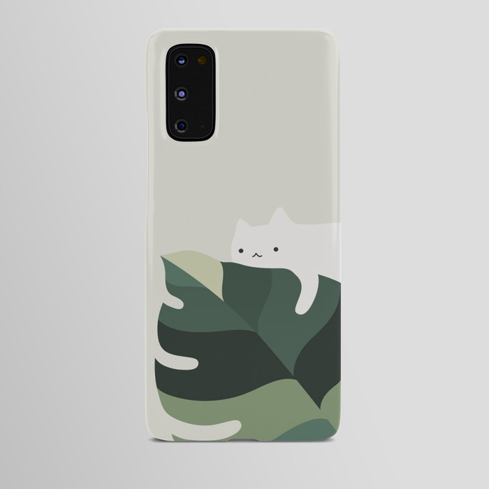 Cat and Plant 12A Android Case