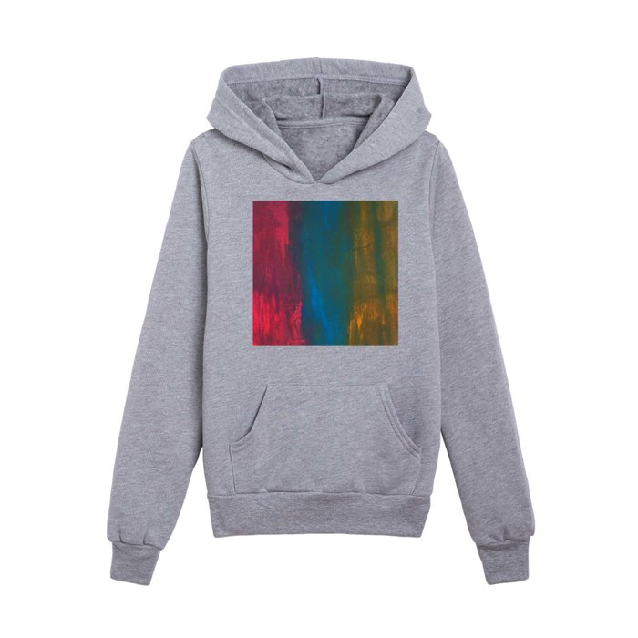 Abstract Vibrancy Kids Pullover Hoodie