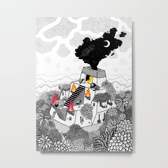 Unheimlich Metal Print