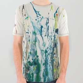 Flowerpower - for Tiiu All Over Graphic Tee | Painting, Colors, Nature, Flowerpower, Acrylic, Beauty 