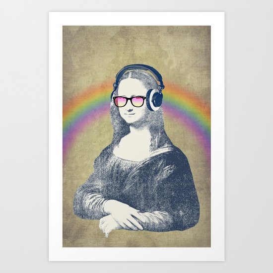 Modern Lisa Art Print