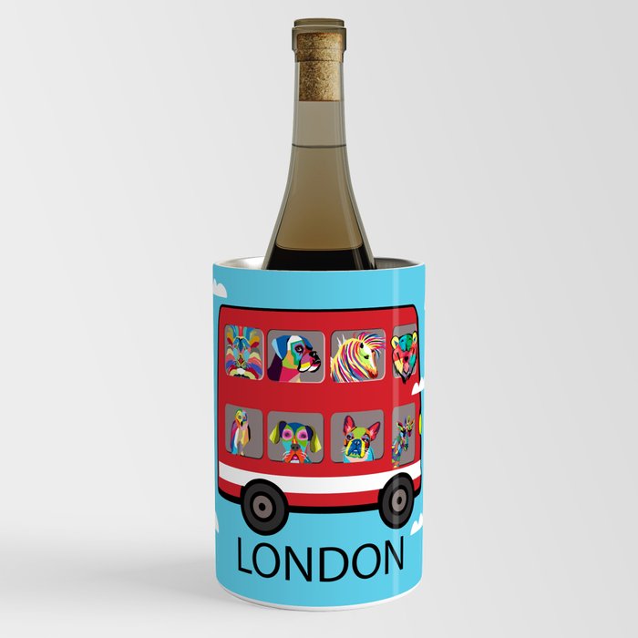 London bus Wine Chiller