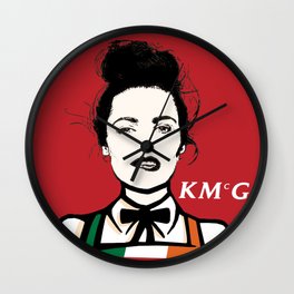 Katie McGrath - KMcG Wall Clock
