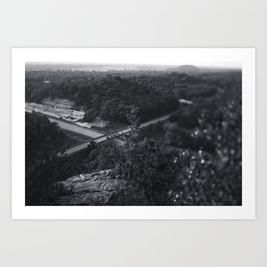 crossroads Art Print