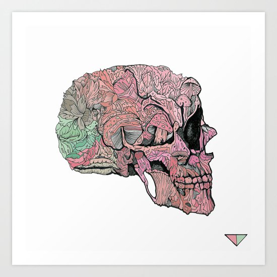 life in cycles Art Print