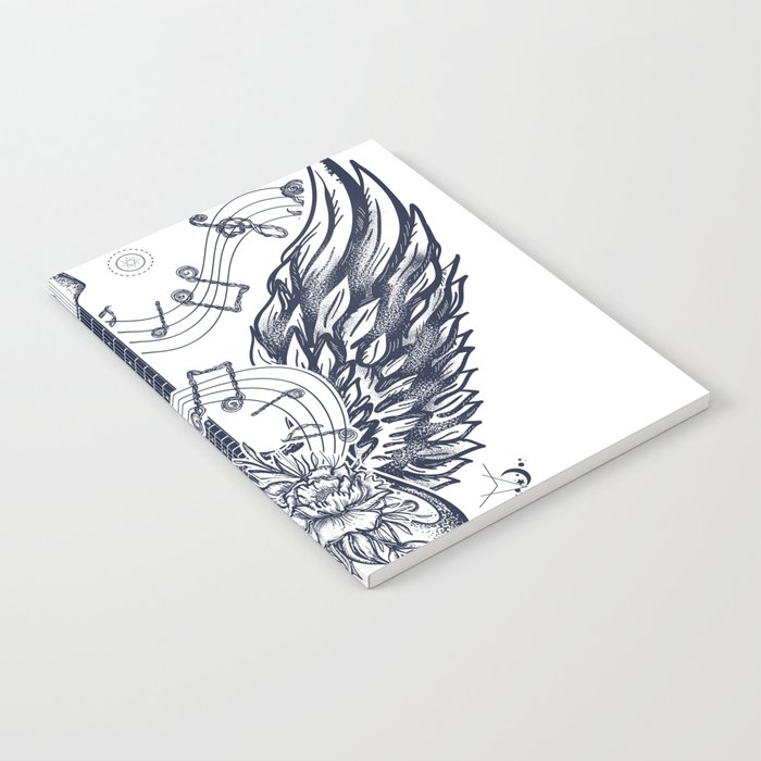 Guitar and wings Notebook