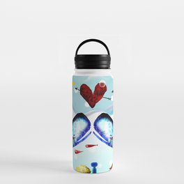 Wedding Whale Love Water Bottle