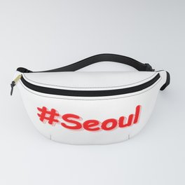 "#Seoul" Cute Design. Buy Now Fanny Pack