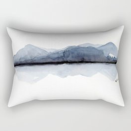 mountains beyond mountains Rectangular Pillow