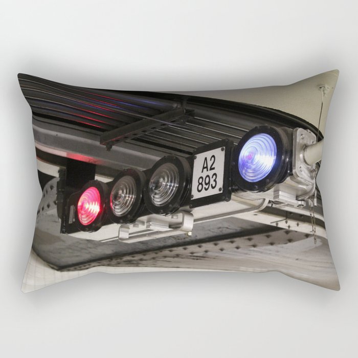Subway Lights Rectangular Pillow