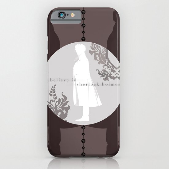 I Believe in Sherlock Holmes iPhone & iPod Case