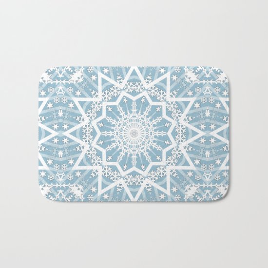 Winter morning. Bath Mat