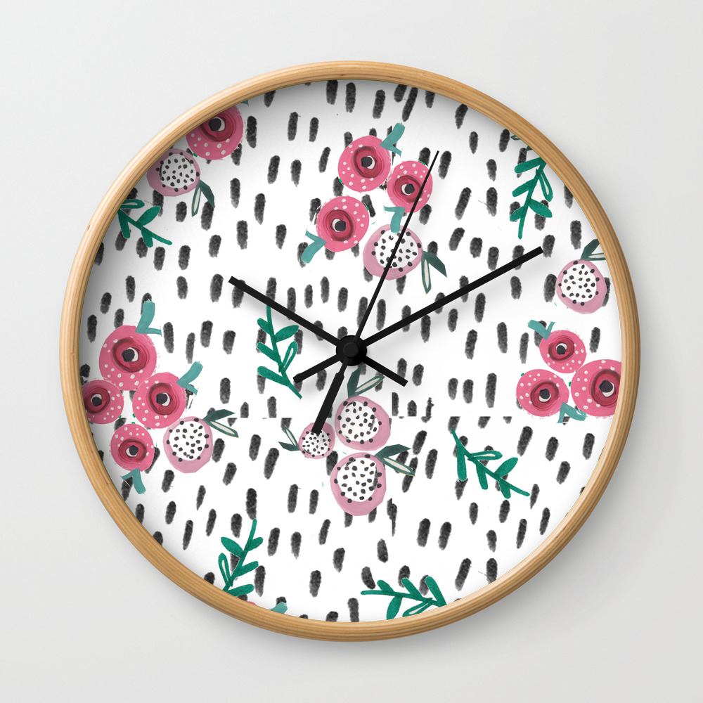 Rose Illustration Pattern Print Floral Design Art Painting