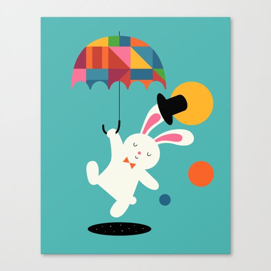 On the way to wonderland Canvas Print