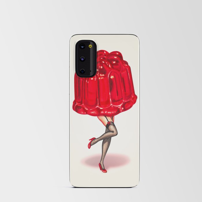 Red Jello Mold Pin-up Android Card Case