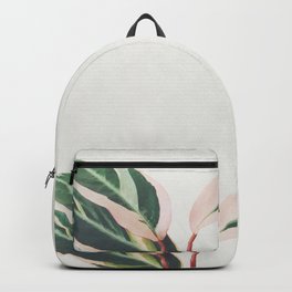 Pink Leaves III Backpack