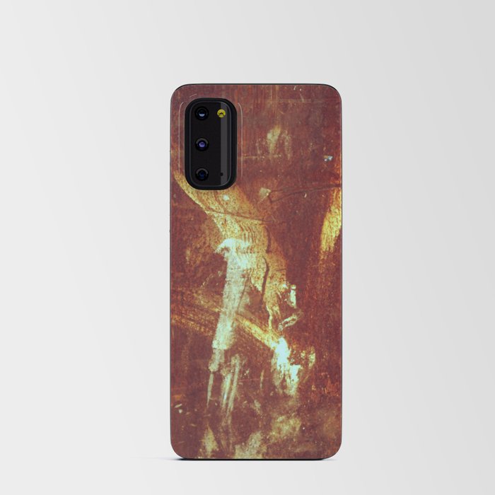 Old rusty surface texture background.  Android Card Case