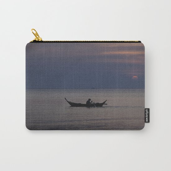 Rowing into the sunset II Carry-All Pouch