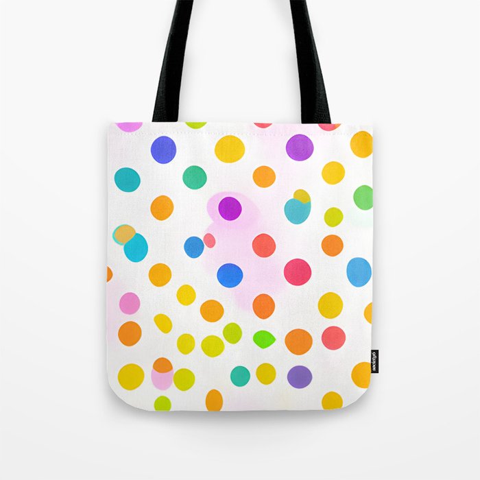 Playful Polka Dots Tote Bag