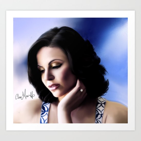 Lana Parrilla Art Print