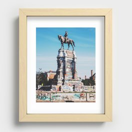 Robert E. Lee Monument Avenue Richmond Virginia Recessed Framed Print
