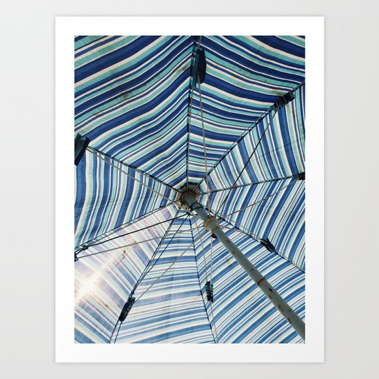 Beautiful Mundane 02 - Spider Web Umbrella Art Print