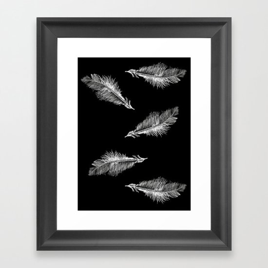 Free Falling Framed Art Print