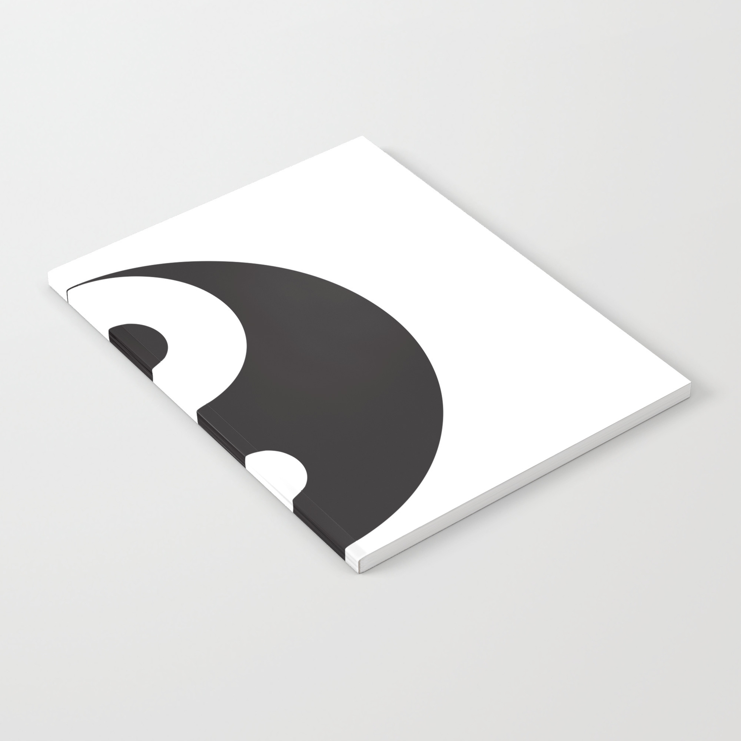 Yin Yang Abstract Art Notebook By Brucealmighty Society6