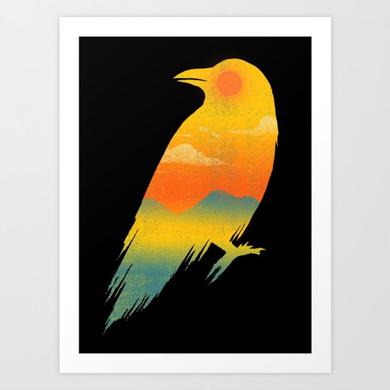 Life in Darkness Art Print