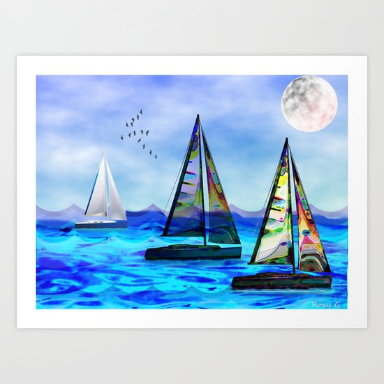 Beyond The Sea Art Print