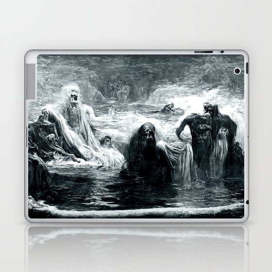 The damned souls of the River Styx Laptop & iPad Skin