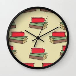 Drawing Doodle Book Pattern Wall Clock