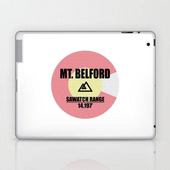 Mt. Belford Colorado Laptop & iPad Skin