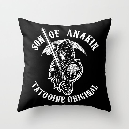 Son of Anakin Throw Pillow