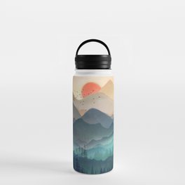 Wilderness Becomes Alive at Night Water Bottle