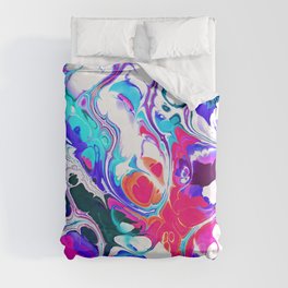 Funky Marble 1 Duvet Cover