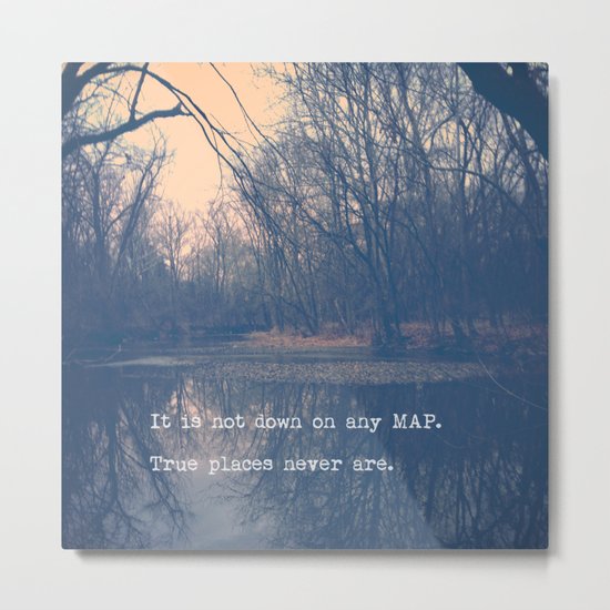 True Places Metal Print